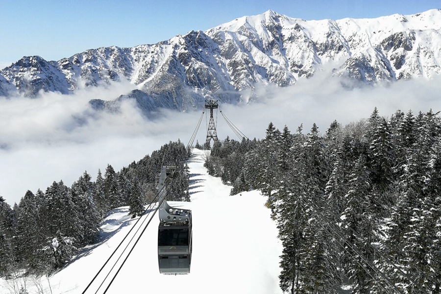 Kifuken Shinhotaka Ropeway Round-trip Ticket