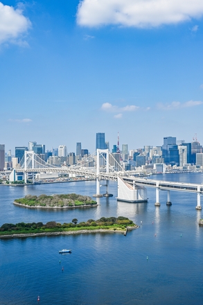 [여행한그릇] 신주쿠 출발 - 도쿄 도심 버스 투어, 아사쿠사 오다이바 크루즈 포함, 도쿄 야경 투어