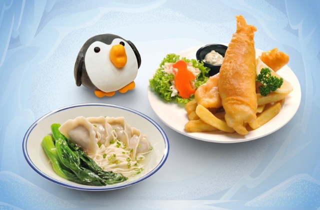 싱가포르 펭귄 코브 레스토랑 런치 뷔페