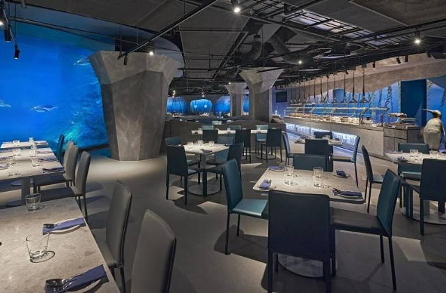 싱가포르 펭귄 코브 레스토랑 런치 뷔페