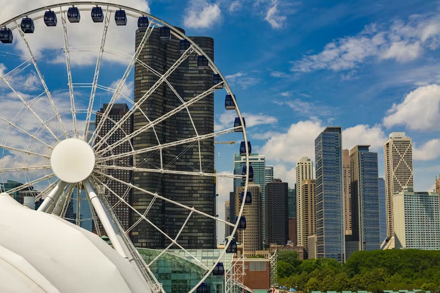 시카고 네이비 피어 센테니얼 VIP 관람차 티켓