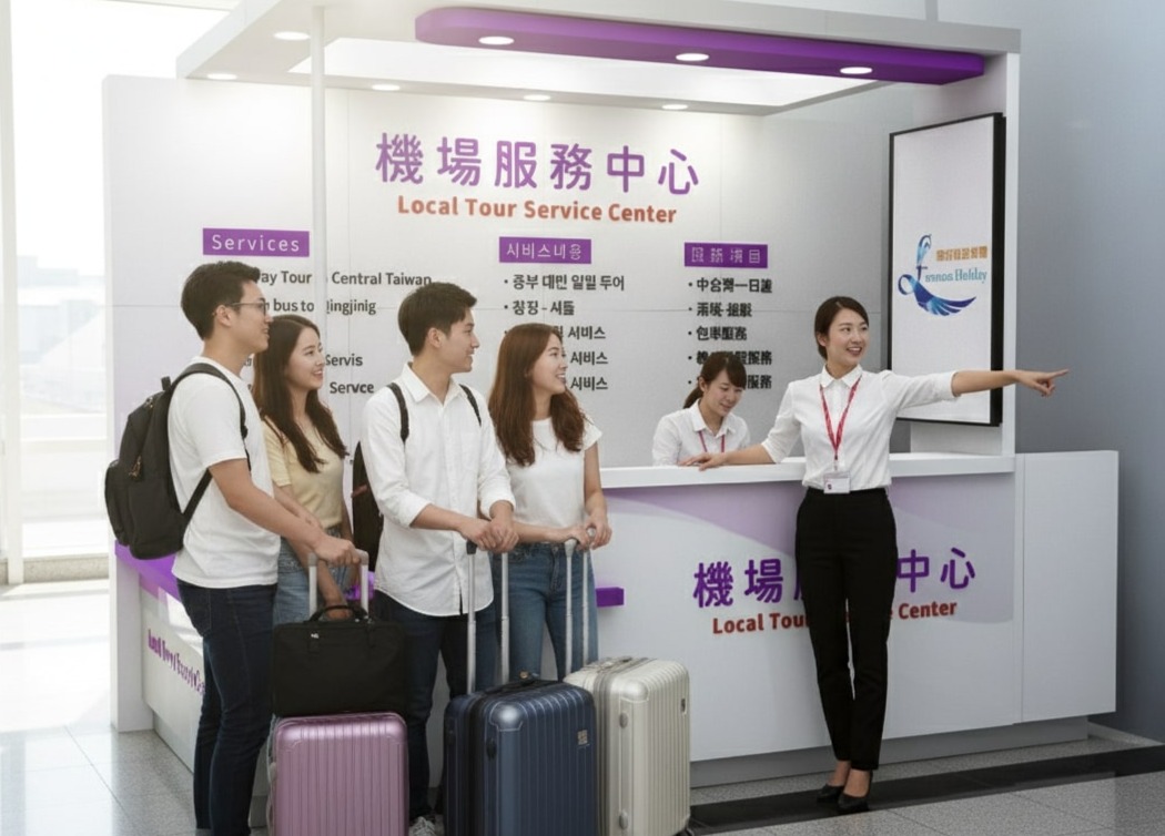 台湾桃園空港 相乗りピックアップサービス