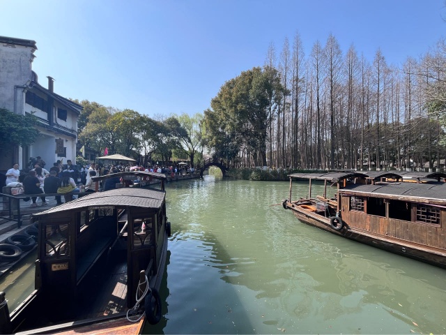상하이 근교 우전 수향마을 투어 (동채 운하 유람선 포함)