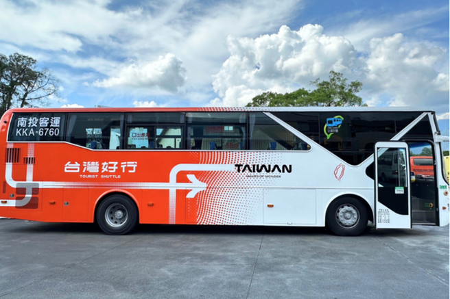 台中発:中山線往復乗車券(台湾好行モバイルQR経由)