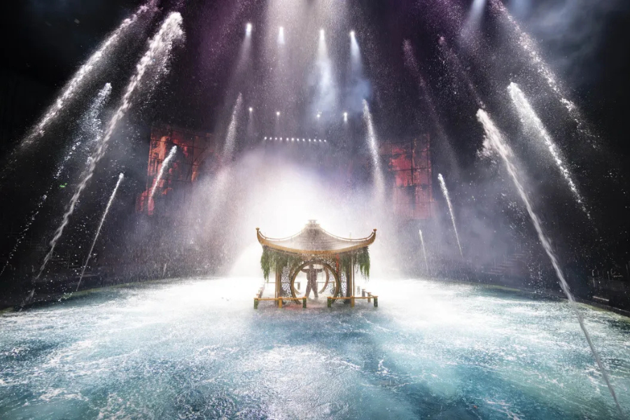 마카오 하우스 오브 댄싱 워터 공연 + 터보젯 페리 왕복 티켓