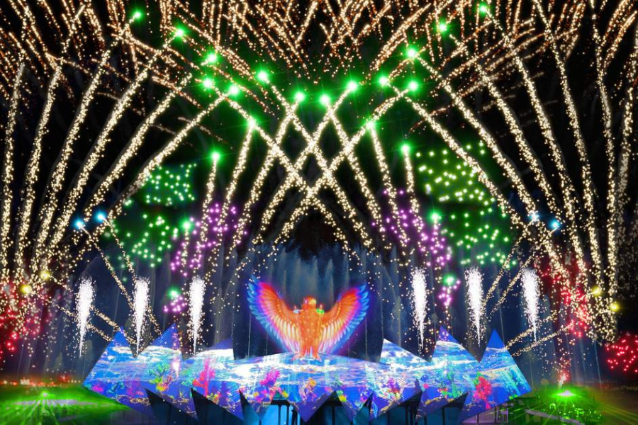 シンガポールウィングスオブタイム＋セントーサケーブルカー券