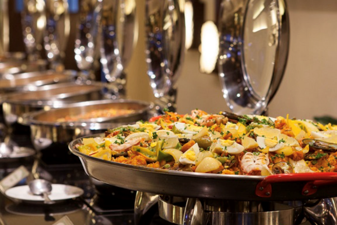 Boracay Paradise Garden Resort Hotel Buffet