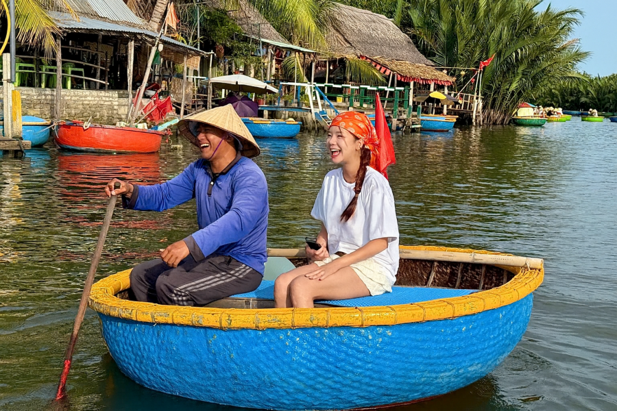 [피크타임] 푸꾸옥 바구니배 투어