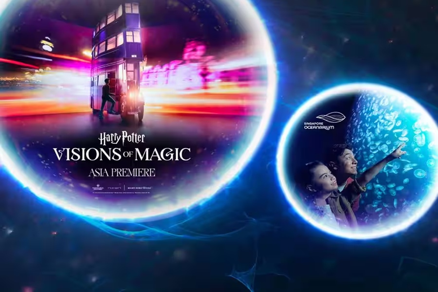 Singapore Oceanarium & Harry Potter: Vision of Magic Family Ticket