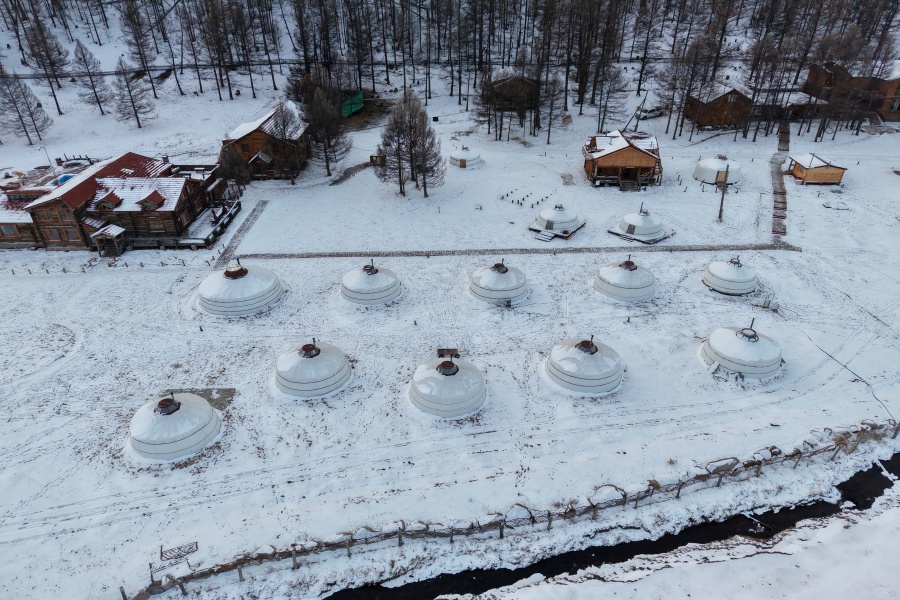 [모코투어] [4박5일] 겨울 몽골 중부코스 테를지 투어 (미니사막 + 쳉헤르 온천)