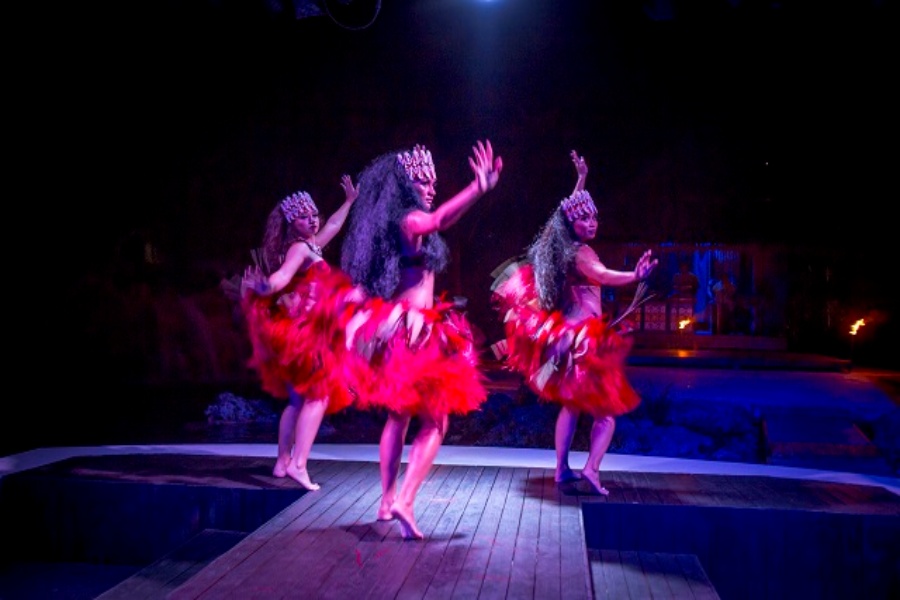 Fish Eye Island Cultural Dinner Show: BBQ Fiesta Plate Course Ticket (Limited to the First 40 Guests per Day)