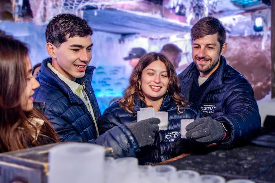 Amsterdam Icebar Ticket (Including 3 Drinks)