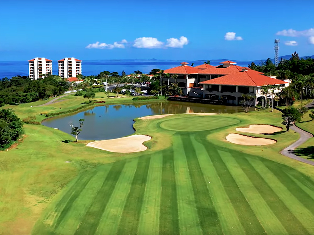 오키나와 디아타테라스 골프 리조트 18홀 라운딩 (왕복 픽업 선택가능)