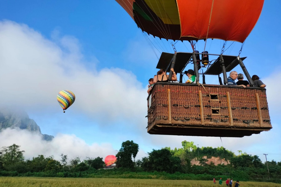 Vang Vieng Hot Air Balloon Tour