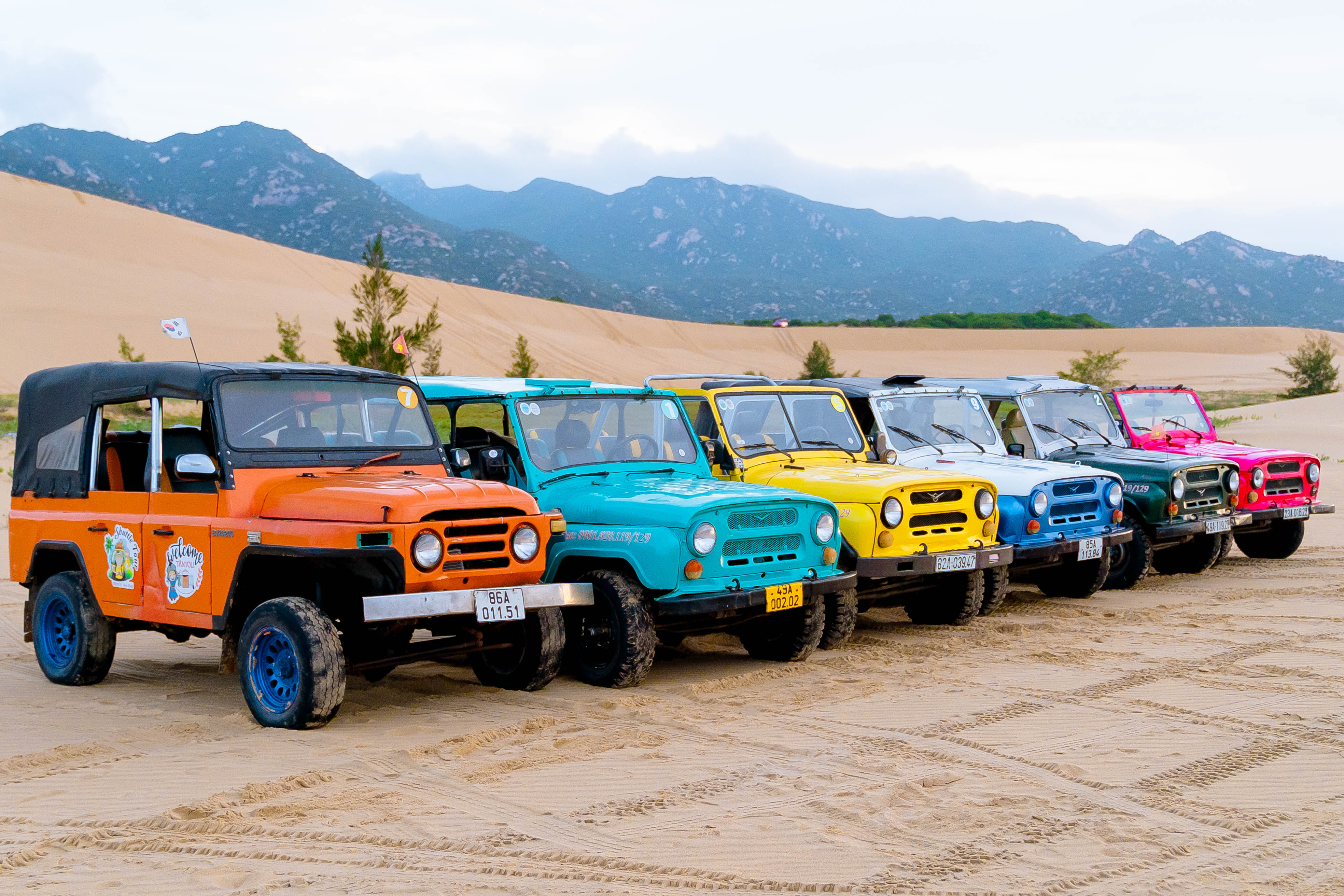 [오픈특가] 나트랑 인생컷 판랑 데이 사막 투어 (지프차 포함)