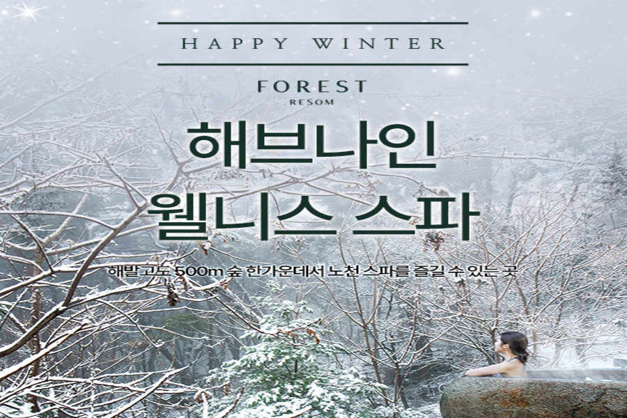 충북 제천 포레스트 리솜 해브나인 스파 입장권
