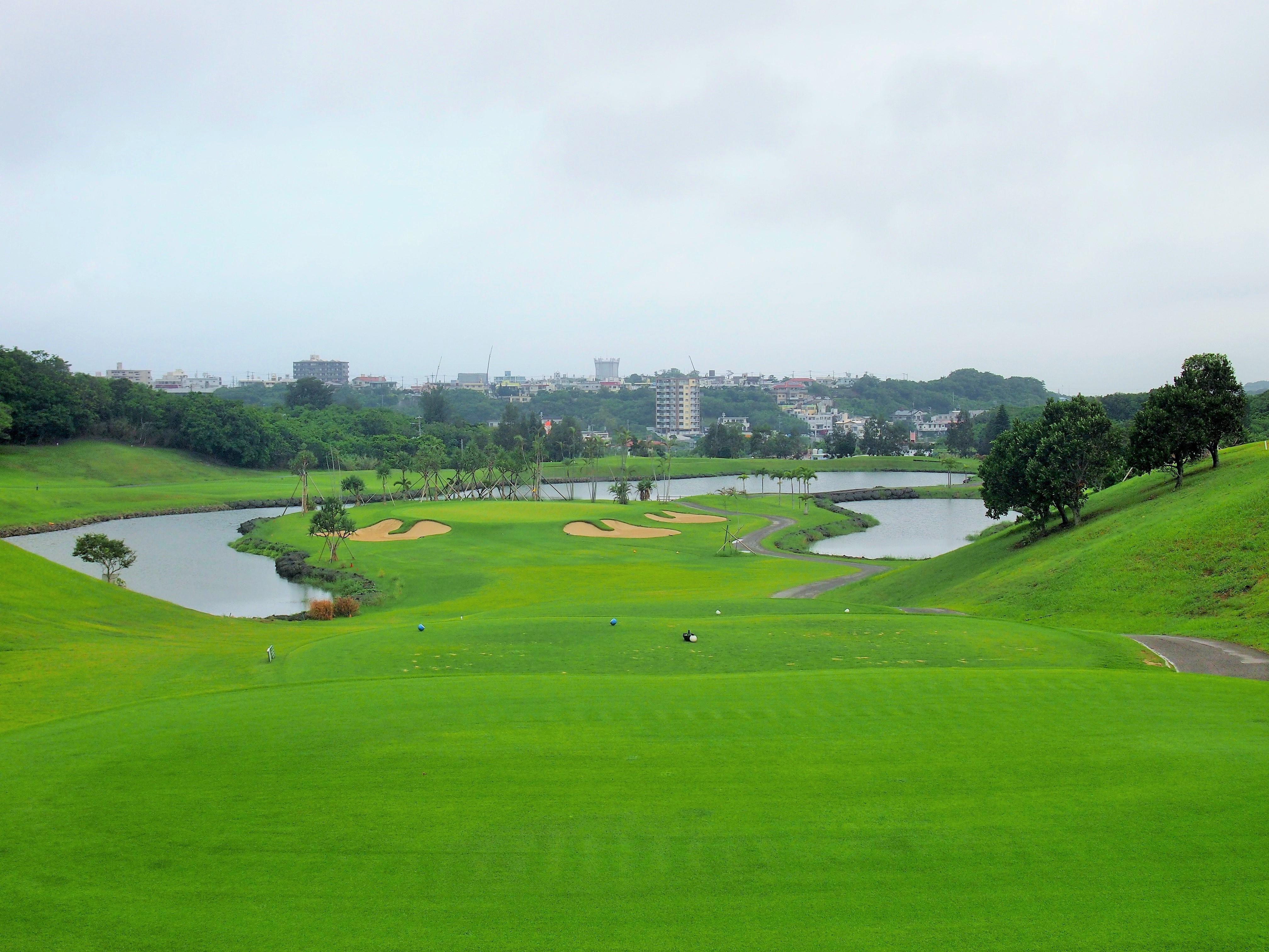 오키나와 오션 캐슬 컨트리 클럽 18홀 라운딩