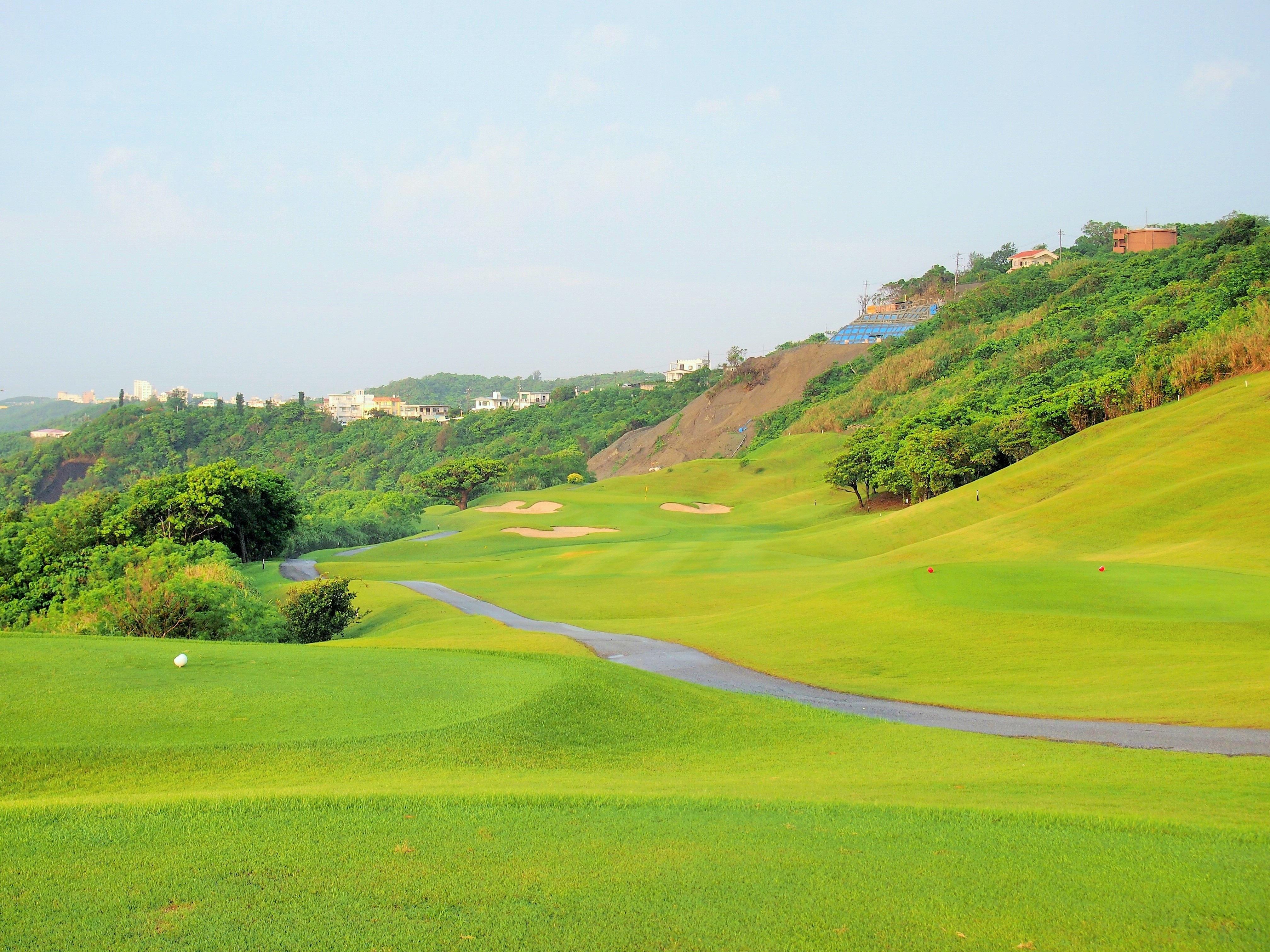 오키나와 오션 캐슬 컨트리 클럽 18홀 라운딩