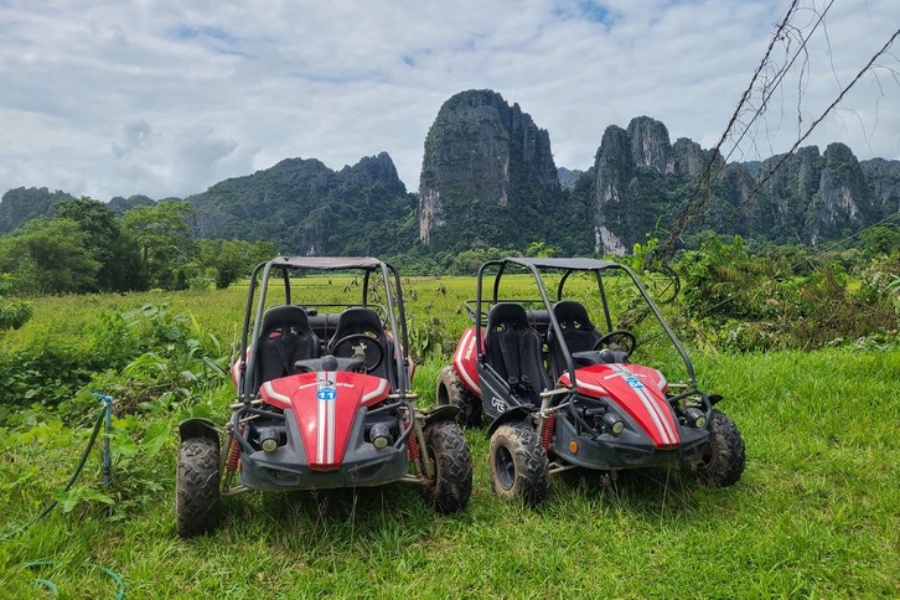 방비엥 버기카 액티비티 체험