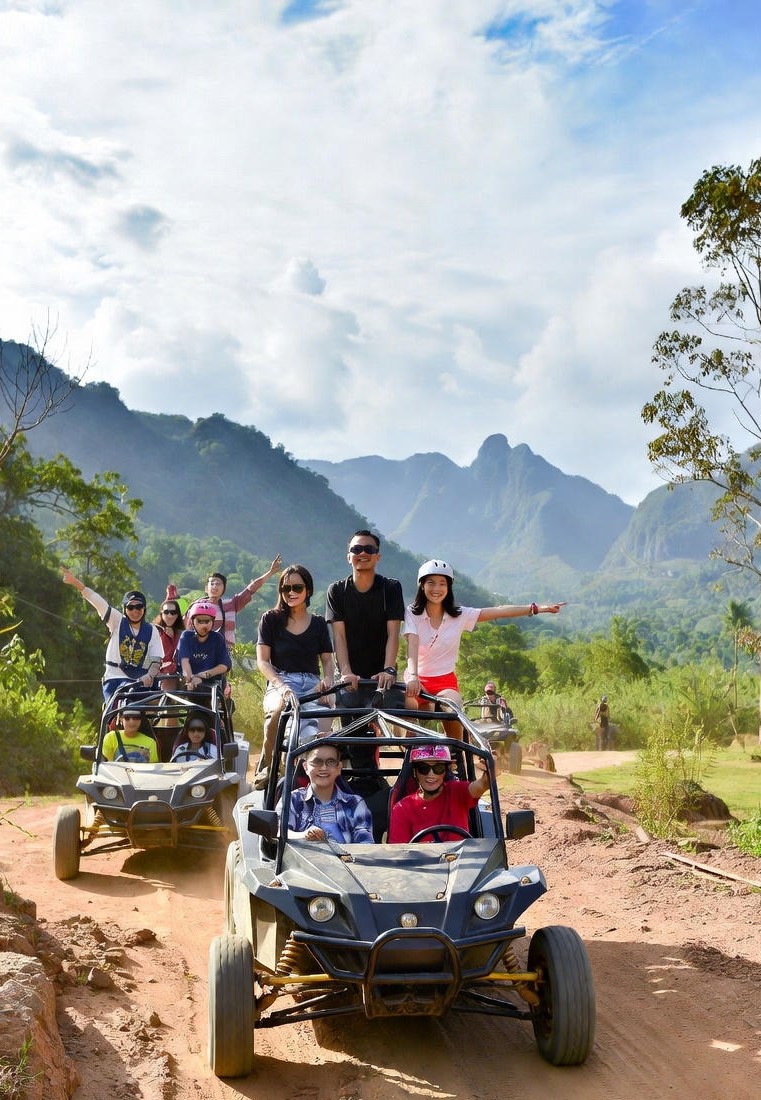 방비엥 버기카 액티비티 체험
