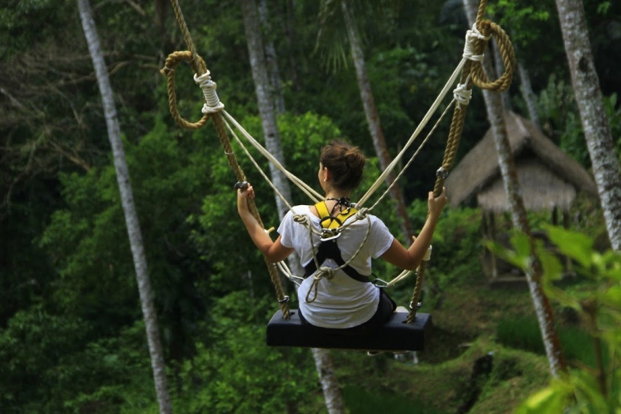 발리 알라스 하룸 테라스 리버 풀 스윙 & 커피투어 입장권