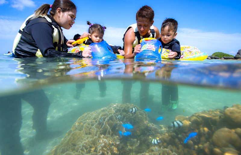 오키나와 온나손 바다 피크닉 & 스노클링 투어 - 어린이 추천