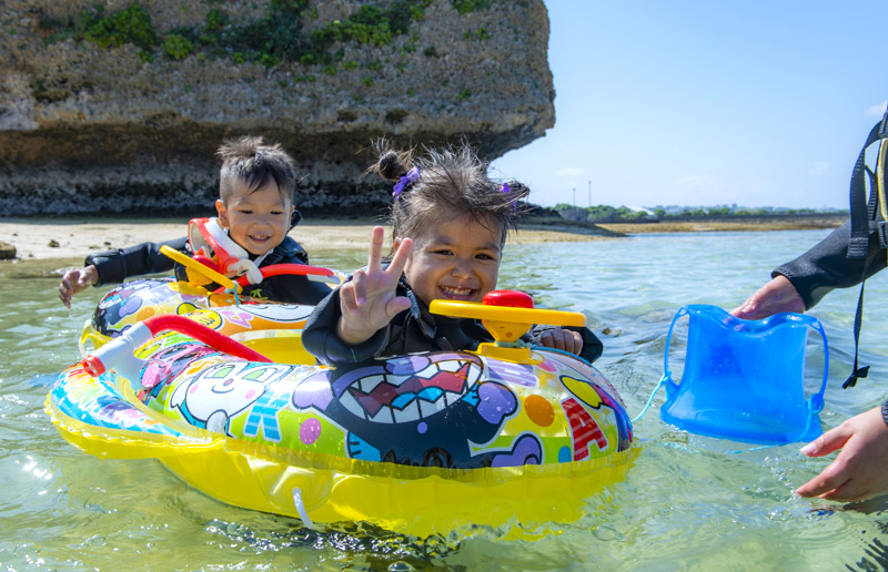 오키나와 온나손 바다 피크닉 & 스노클링 투어 - 어린이 추천