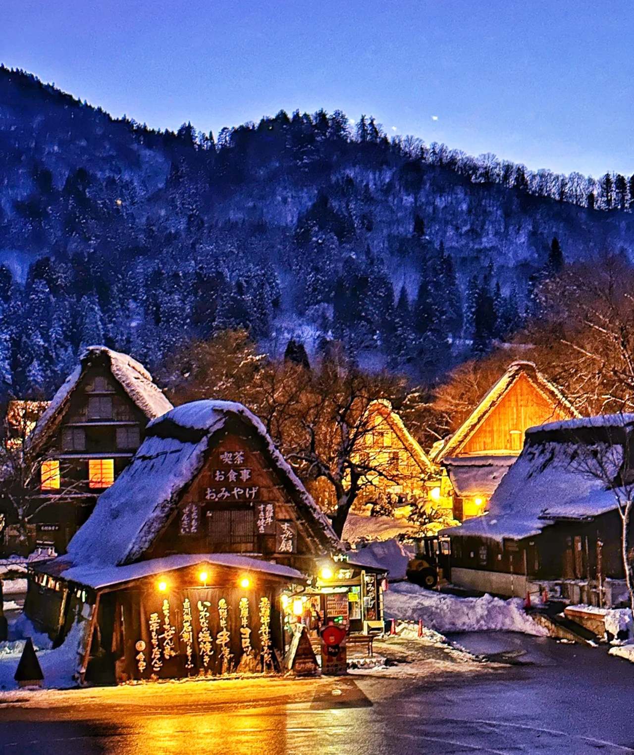 名古屋発：白川郷ライトアップ＆高山日帰りツアー