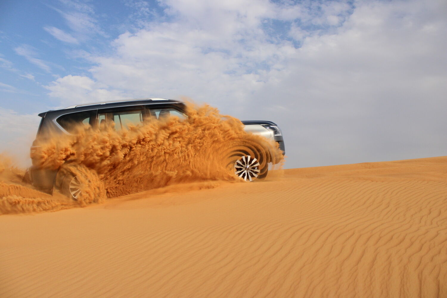 Dubai Morning Desert Safari with Sand Boarding and Camel Ride