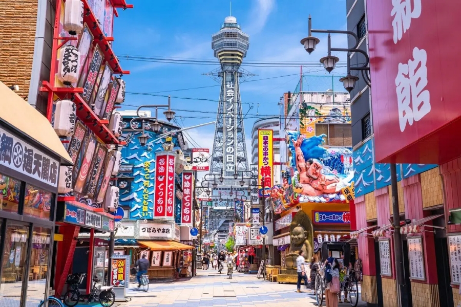 Osaka Tsutenkaku Tower General & Special Outdoor Observatory Ticket