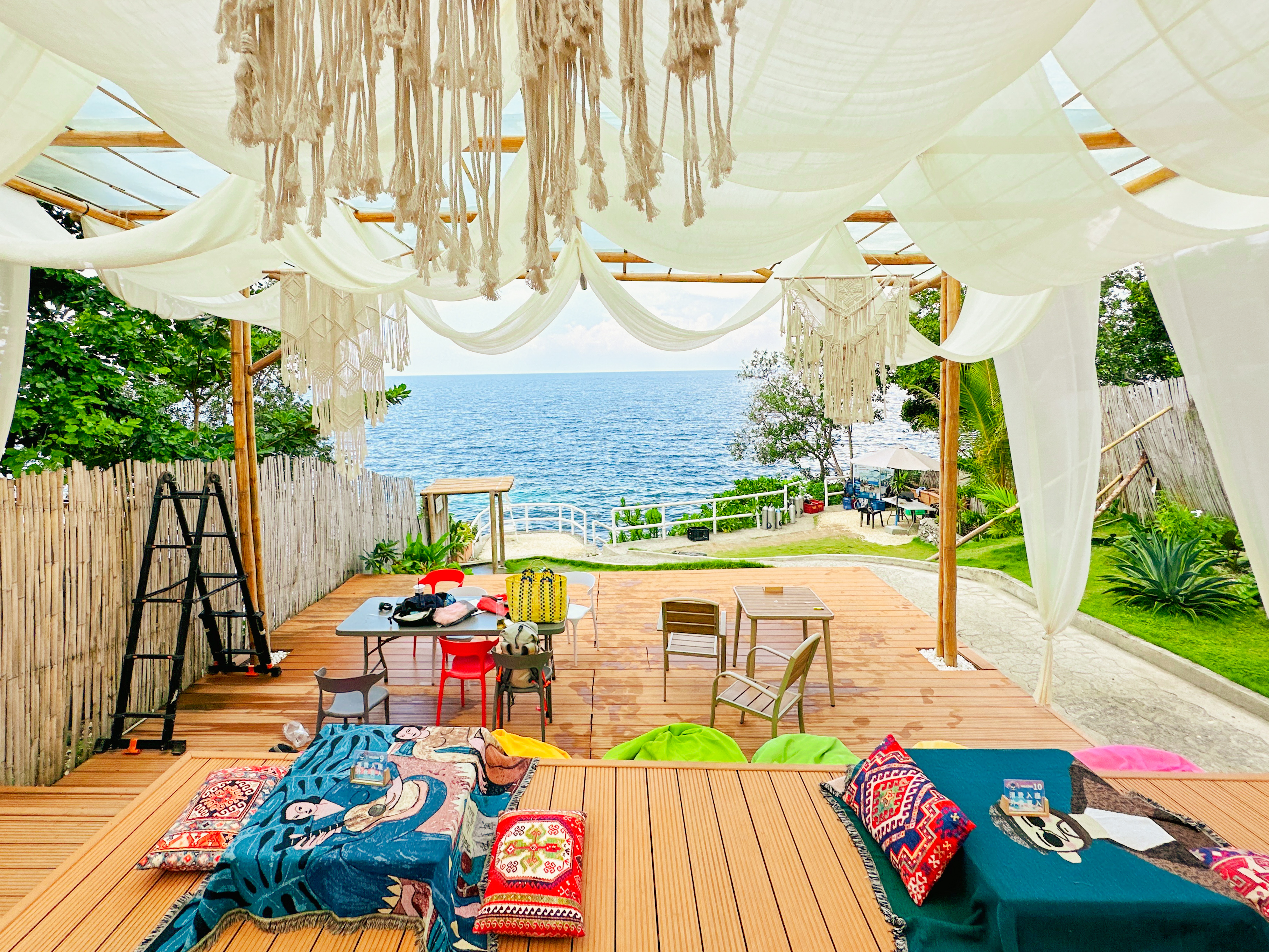 [몽키호핑] 보홀 나팔링 정어리떼 쁘띠 호핑 (브런치 박스, 오션뷰 카페, 수중 촬영)