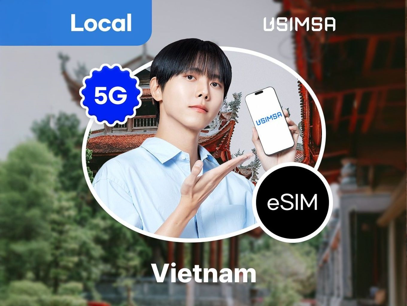 [10% OFF] Vietnam Local eSIM (Unlimited Data)