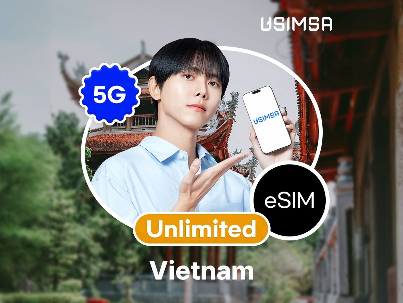 [10% OFF] [Completely Unlimited] Vietnam eSIM