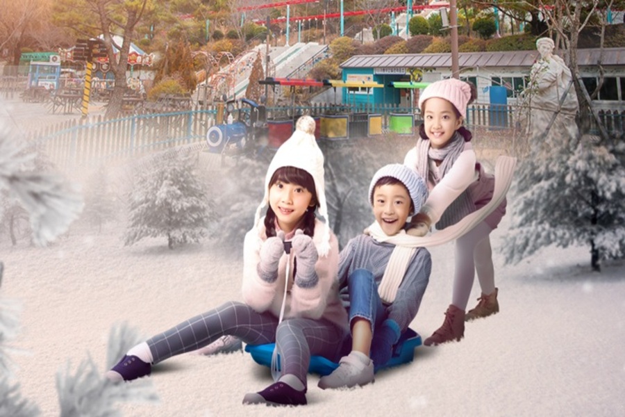 경남 김해 가야랜드 눈썰매 패키지