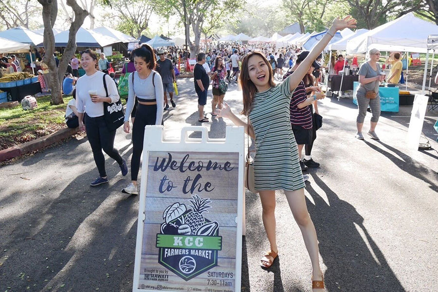 [독점할인] 하와이 호놀룰루 다이아몬드 헤드 일출 하이킹 & KCC 파머스 마켓 투어