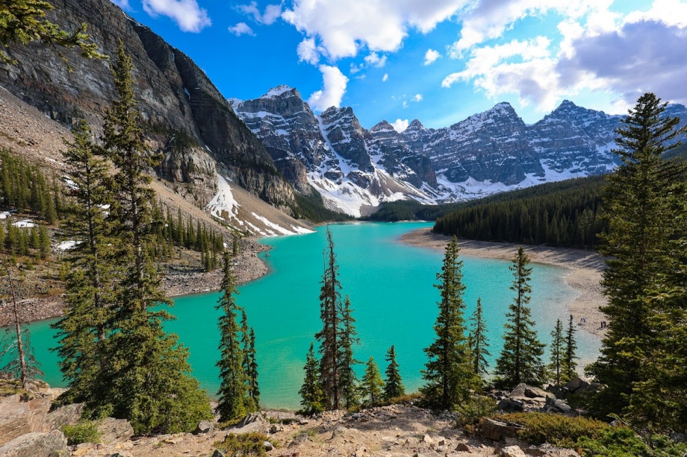 캘거리 / 밴프 / 캔모어 출발: 여름 로키 핵심 레이크루이스 & 모래인 호수 & 요호국립공원 & 밴프타운 일일 투어
