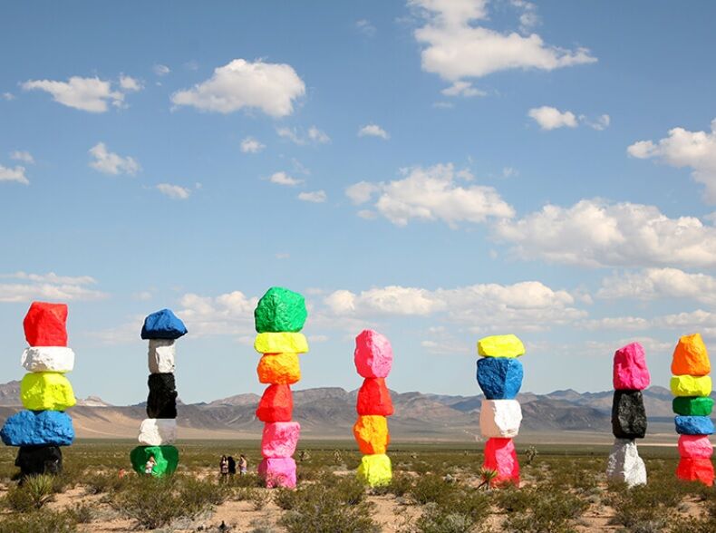 [독점할인] [에이스투어] LA에서 라스베가스까지 픽업 샌딩 서비스 (세븐매직마운틴 정차)