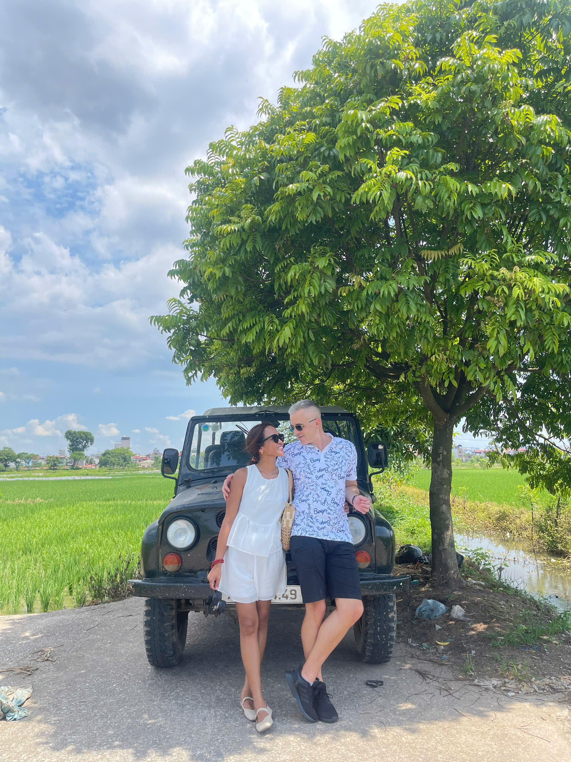 하노이 지프 타고 즐기는 전원  투어