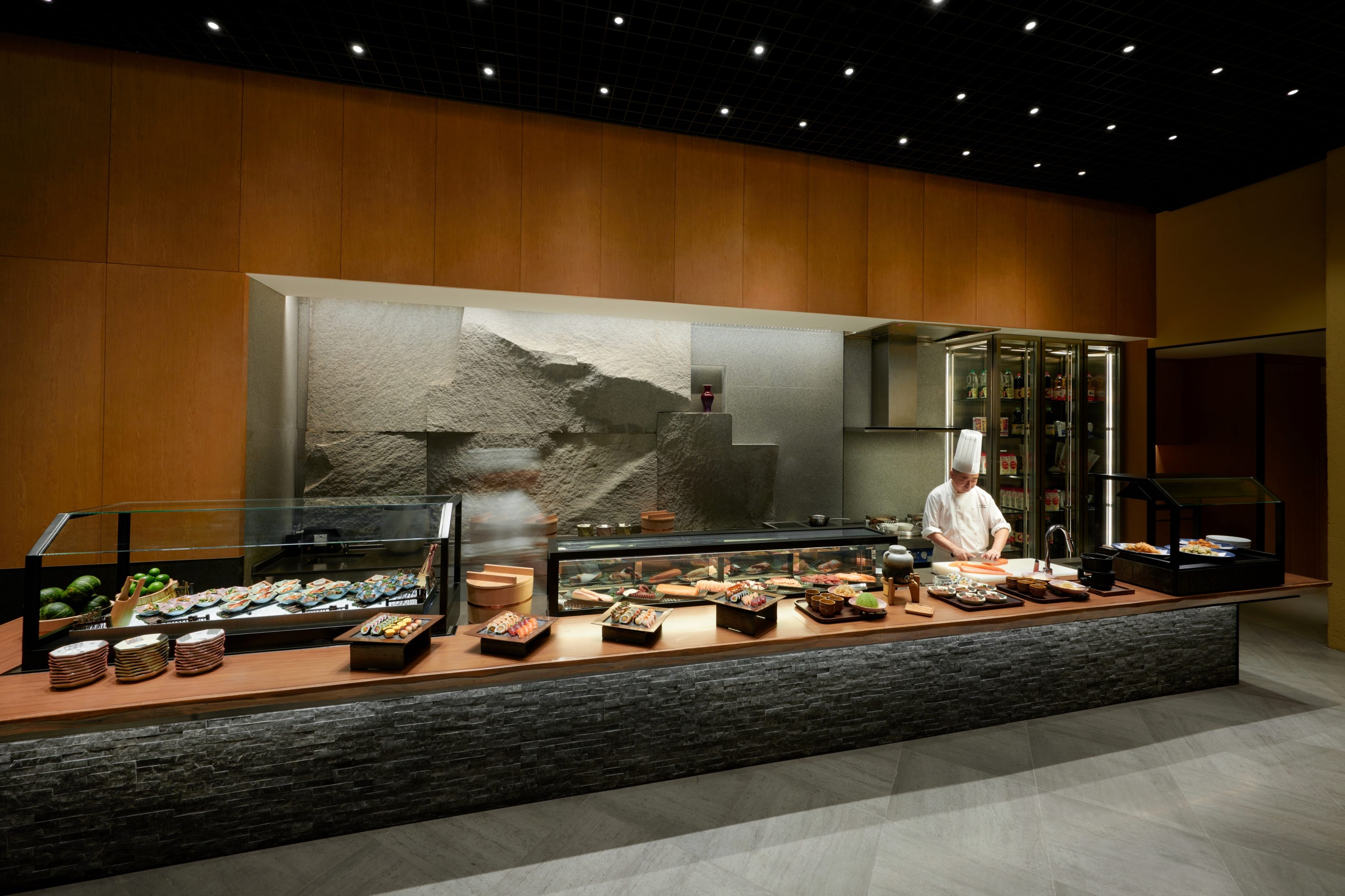 마카오 그랜드 하얏트 호텔 메자 9 뷔페