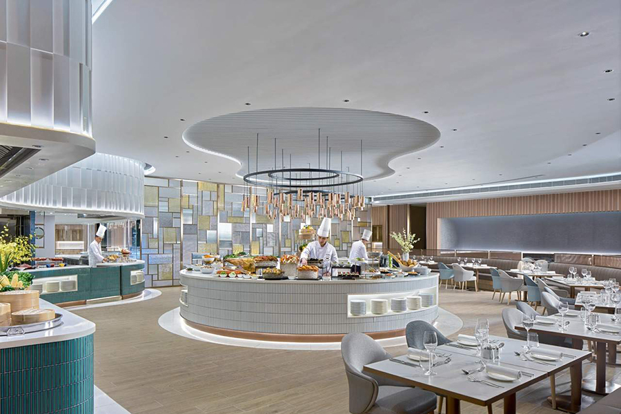 홍콩 홉웰 호텔 파티세리 카페 홀케이크