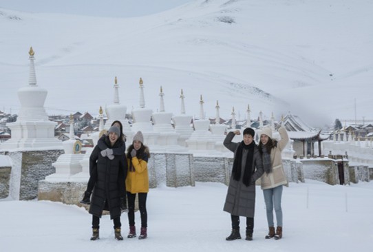 [밝은미래] [3박4일] 오감으로 걷는 겨울 몽골 중부 투어 (미니사막 - 쳉헤르 온천 - 오기호수)