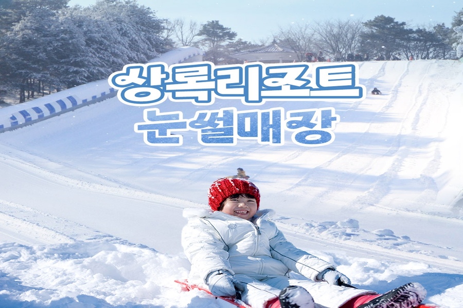 천안 상록리조트 눈썰매장 입장권