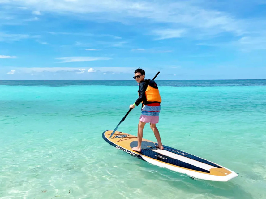 보홀 오셔니카 리조트 데이 유즈 & 노스젠빌라 밤부 브릿지 + 선셋 감상 투어 (무료 라운지/공항 드랍)