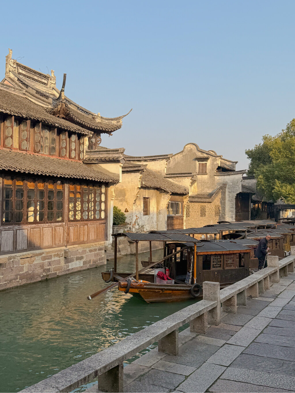 상하이 우전 수향마을 야경투어 (VIP 리무진 / 한국어 가이드)