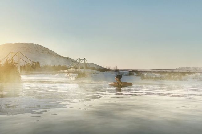 Laugardalslaug Geothermal Pool Admission Ticket in Reykjavik
