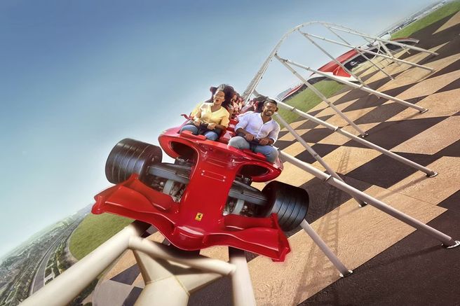 Ferrari World Abu Dhabi Ticket & Shuttle Bus