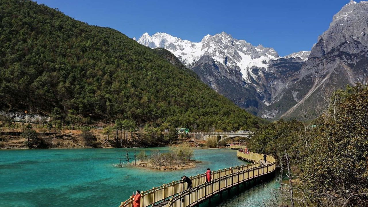 리장 옥용설산 일일 투어 (인상여강쇼 포함)
