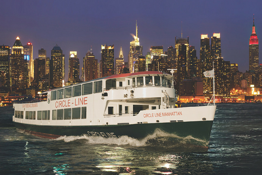 NYC Circle Line Harbor Lights Ferry Cruise