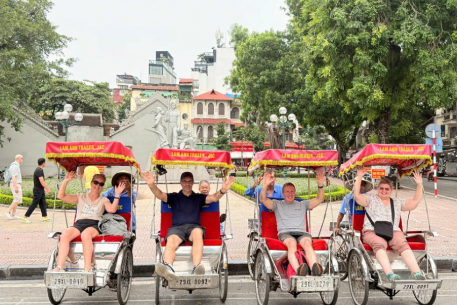 하노이 올드쿼터 씨클로 단독 투어