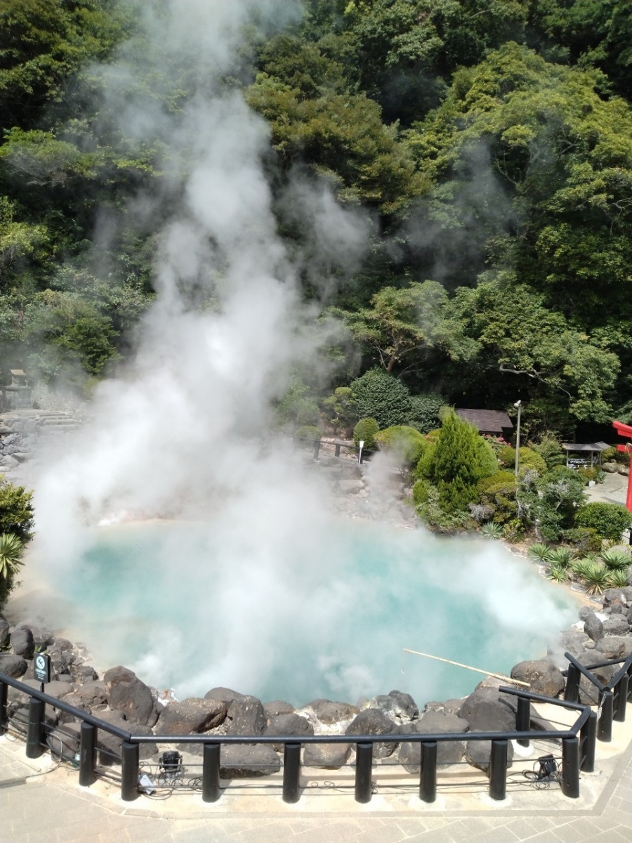 벳푸 천국과 지옥 온천 소규모 일일 투어